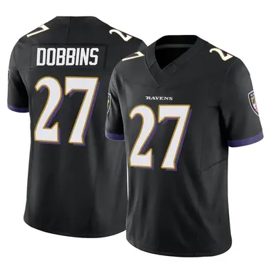 J.K. Dobbins Baltimore Ravens Men's Legend Purple Color Rush T-Shirt