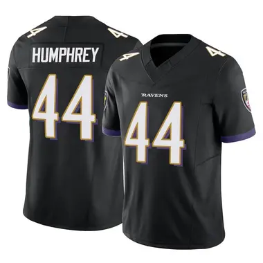 Ravens Marlon Humphrey Jersey White 44 Men's 100th Season Vapor Limited