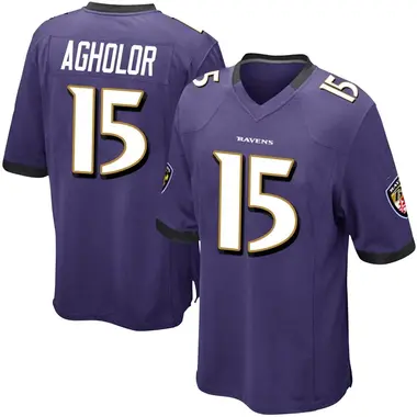 Nelson Agholor Youth Nike Purple Baltimore Ravens Custom Game Jersey -  Yahoo Shopping