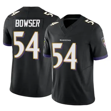 Men's Nike Tyus Bowser Purple Baltimore Ravens Game Player Jersey