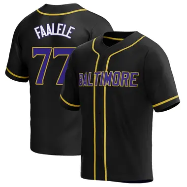 Top-selling Item] Baltimore Ravens Daniel Faalele 77 White Vapor Limited 3D  Unisex Jersey